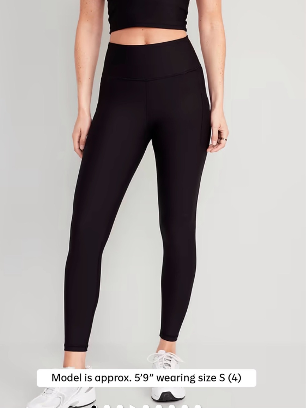 Old Navy Navy Elevate Leggings Size M